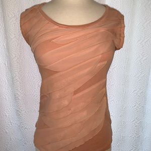LC Lauren Conrad Ruffle Top